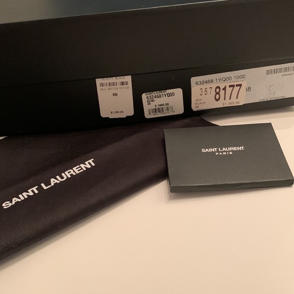 SAINT LAURENT Jane Croc-Embossed Booties - Picture 10 of 11